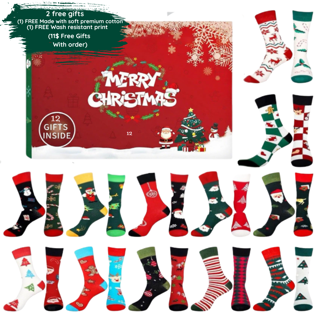 Christmas Socks Advent Calendar