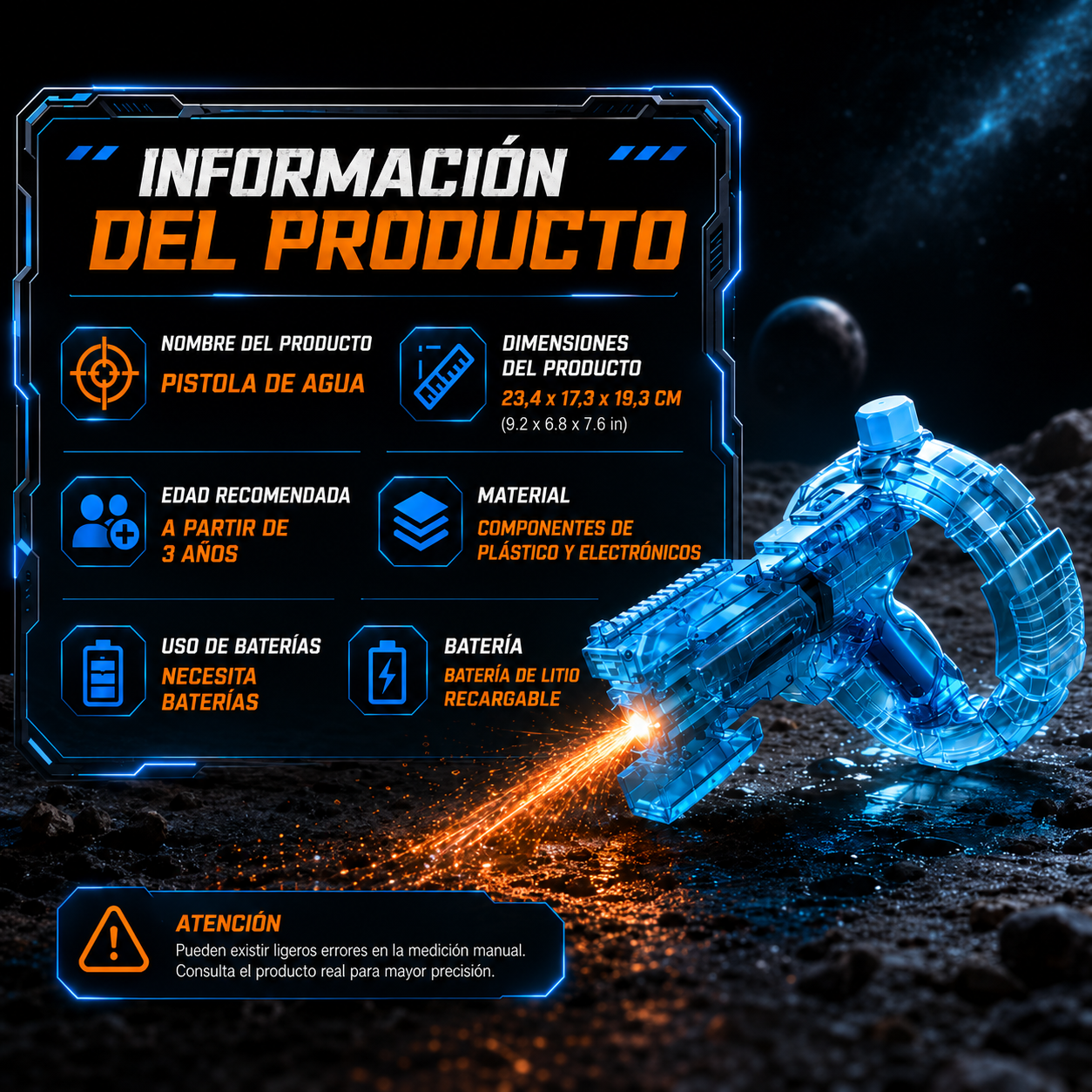 Pistola de agua